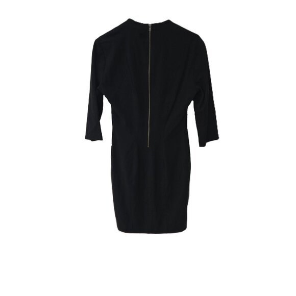 Helmut Lang Sz Large Womens Black Slim SLV DD Dress - Picture 5 of 8